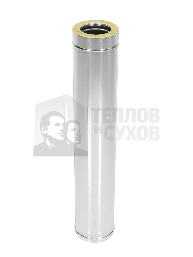 Труба Термо L1000 TТ-Р с хомутом (304-0.8/304) ТиС (Теплов и Сухов)