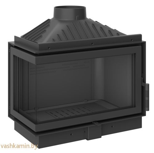 KFD ECO MAX 7 L standard (левая) с шибером Угловая каминная топка