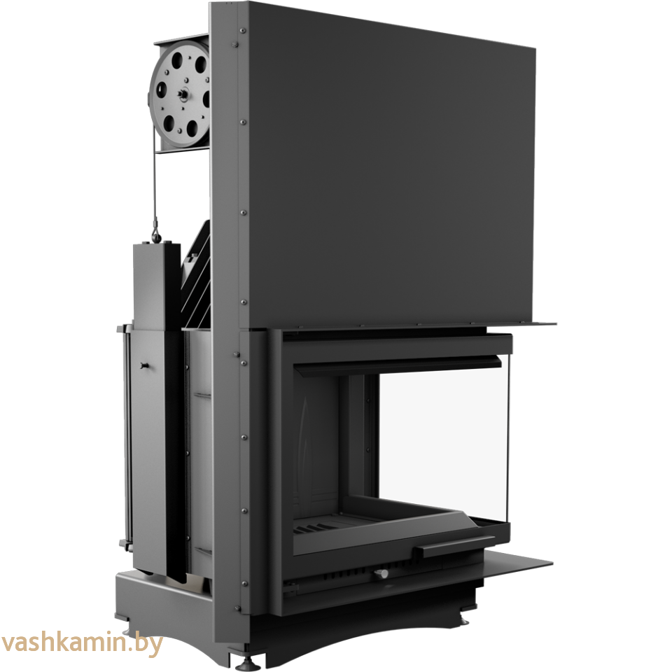 ZUZIA/L/BS/G 16 Угловая каминная топка Kratki