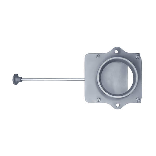 Чугунный шиберный блок ф130