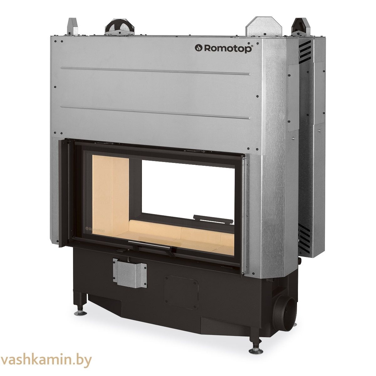 Romotop HEAT T 3g L 88.50.01 туннельная каминная топка с подъемом стекла вверх