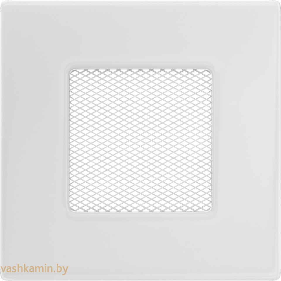 Белая решетка вентиляционная