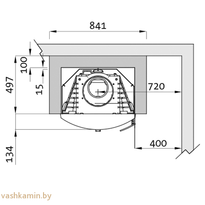 Топка Jotul I 400 FLAT