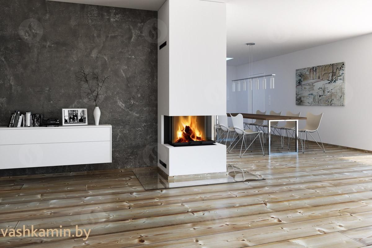 Romotop HEAT C 3G L 65.52.31.01 Трехсторонняя топка с цельногнутым стеклом