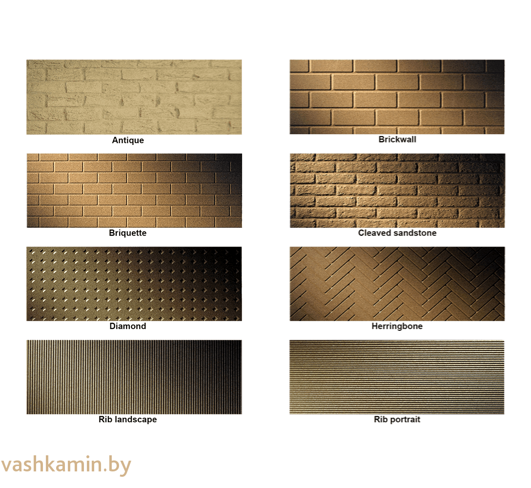 Вермикулитовая плита для каминаSkamoStove Board Decor 1000х610х25 (700 кг/м3)