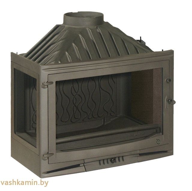Каминная топка 700 Selenic стекло слева