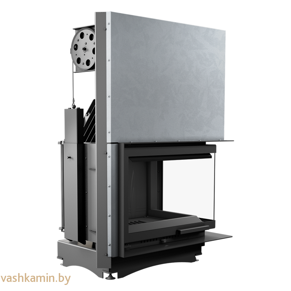 ZUZIA/P/BS/G 16 Угловая каминная топка Kratki