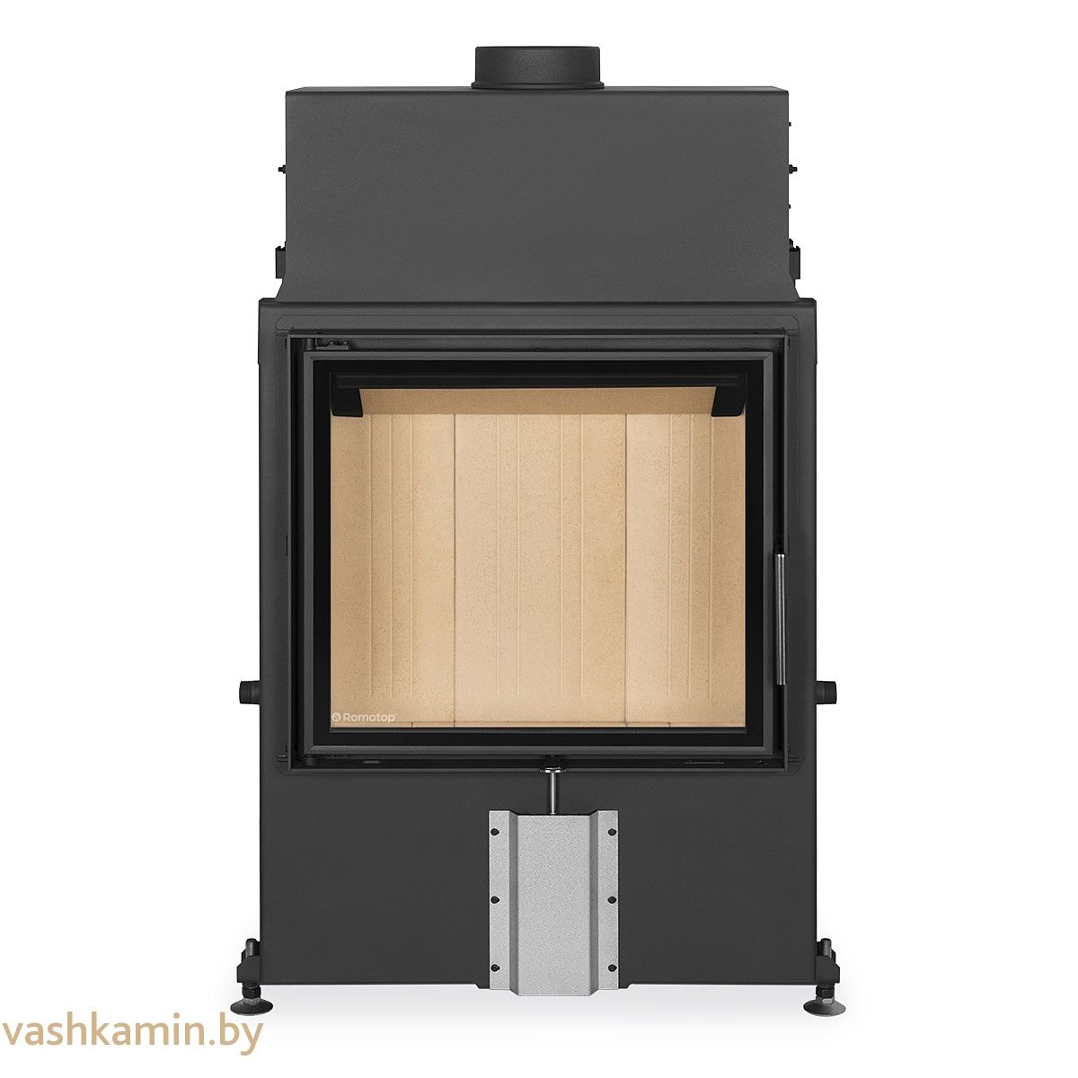 IMPRESSION 2G 67.60.01- каминная топка с белым шамотом и двойным остеклением