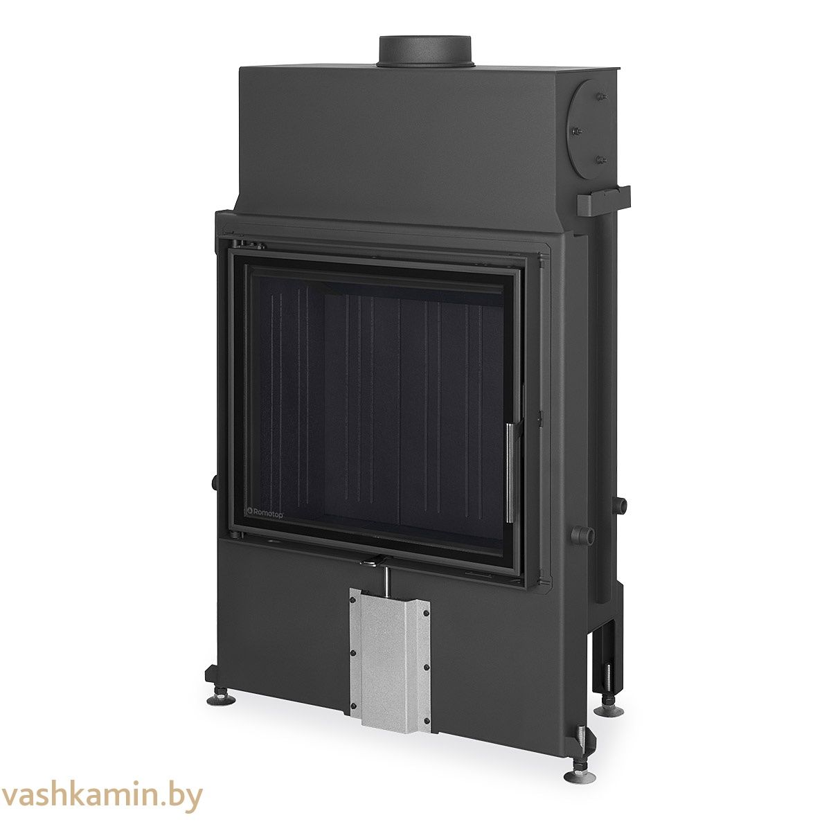 IMPRESSION 2G 67.60.01- каминная топка с черным шамотом и двойным остеклением