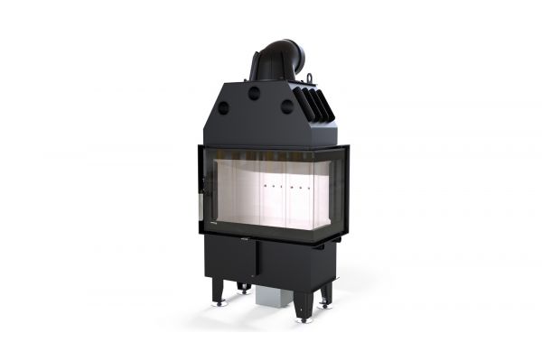 DEFRO HOME INTRA SM BP/BL Mini  угловая каминная топка