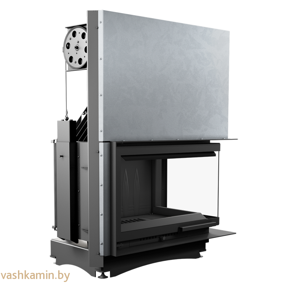 OLIWIA/P/BS/G 18 Угловая каминная топка Kratki