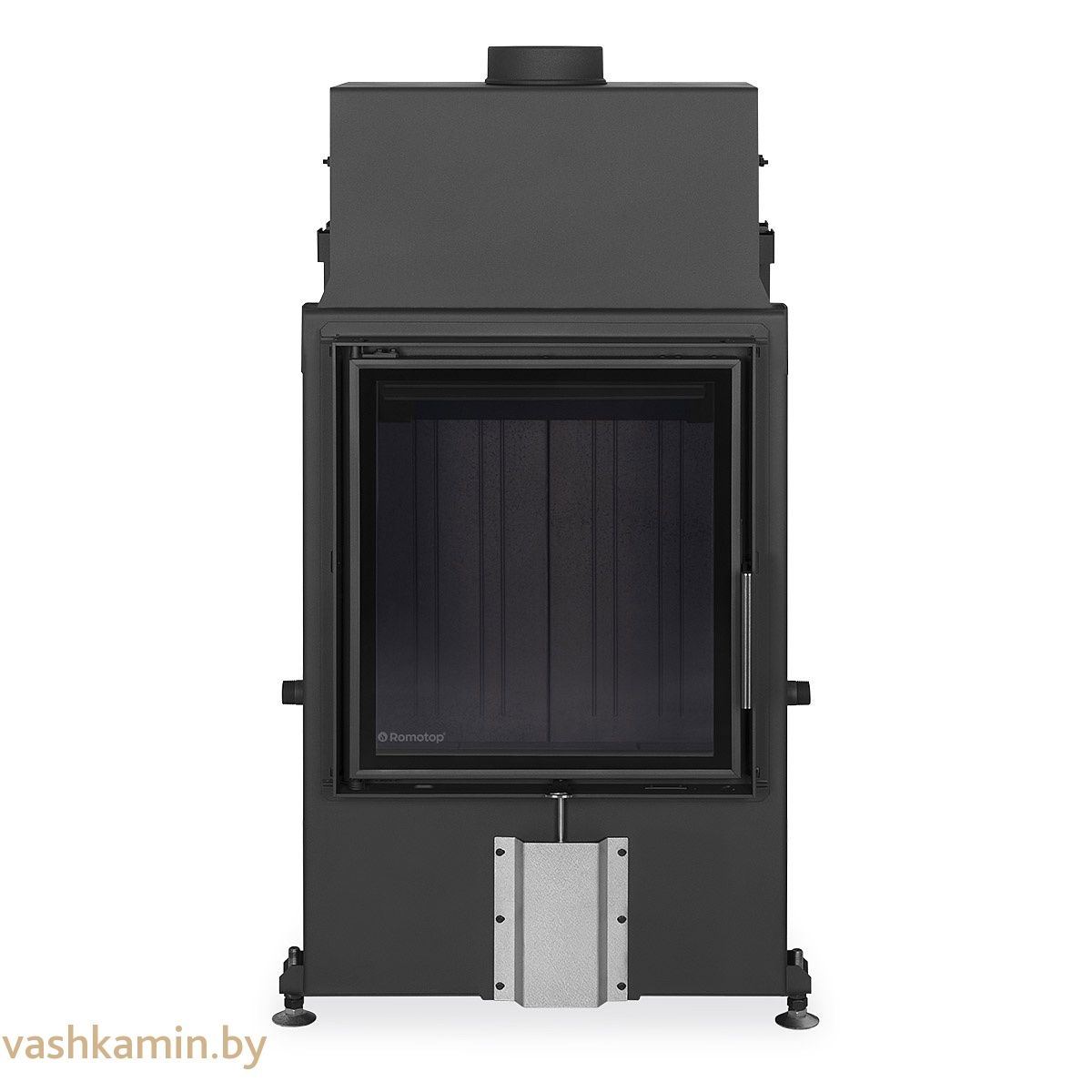 IMPRESSION 2G 55.60.01- каминная топка с черным шамотом и двойным остеклением