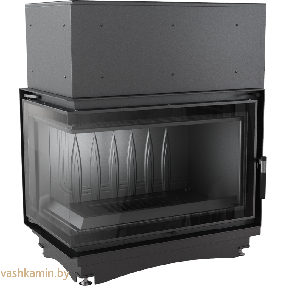 OLIWIA/L/BS/DECO 18 Угловая каминная топка Kratki