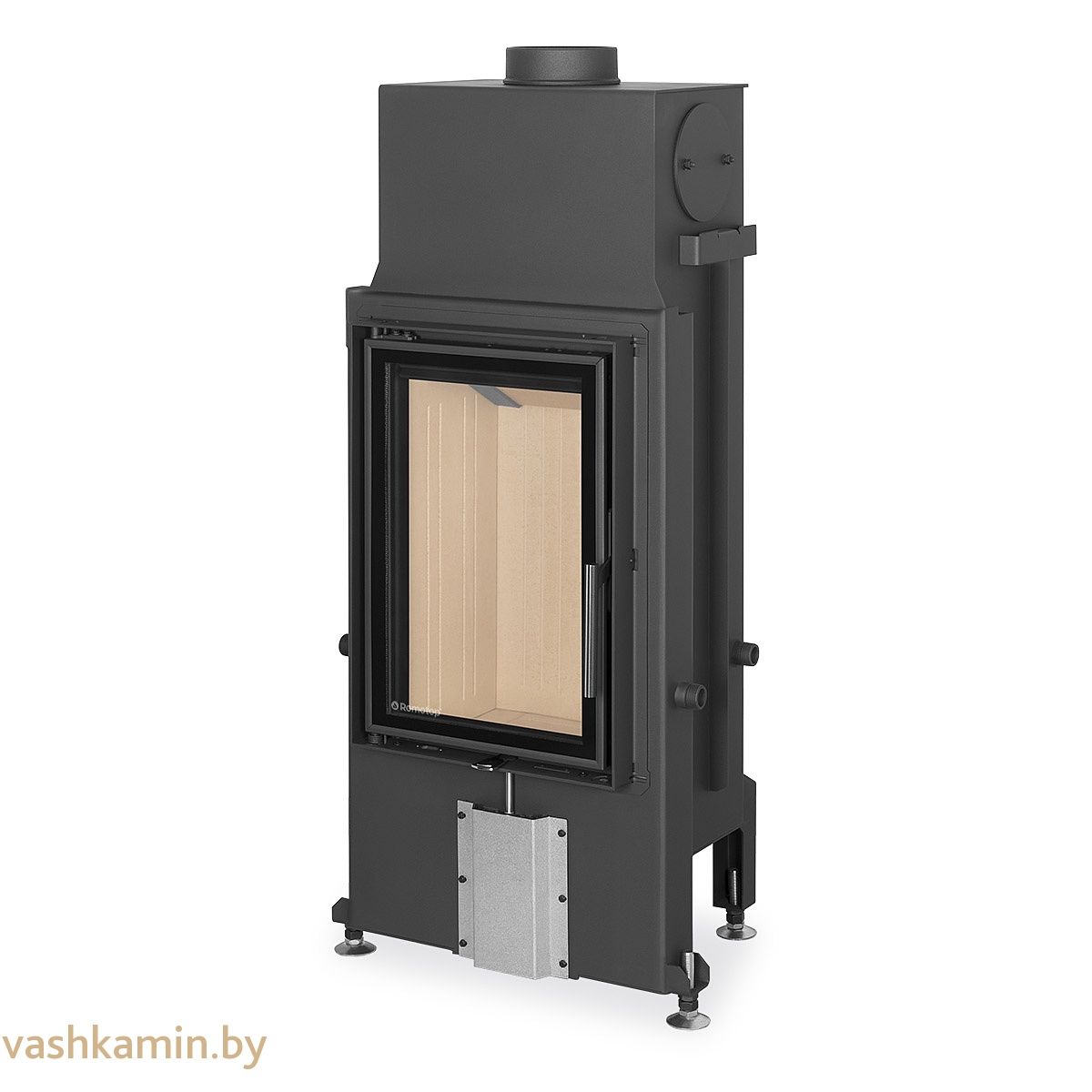 IMPRESSION 2G 42.60.01- каминная топка с белым шамотом и двойным остеклением