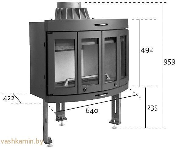 Топка Jotul I 400 HARMONY