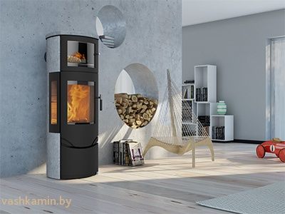 Печь-камин Lotus Prio 7M G в стеатите