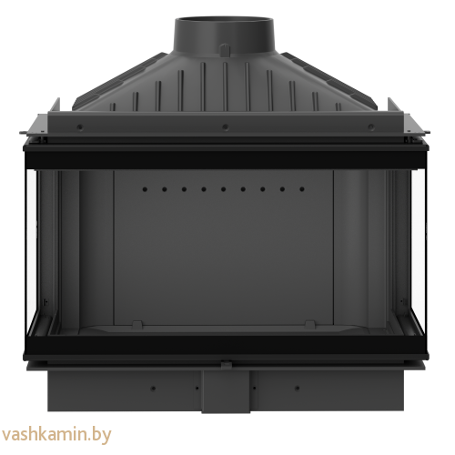 KFD ECO iMAX 7 3F standard трехсторонняя с шиберомкаминная топка