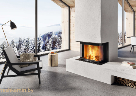 Austroflamm 64x33x51 S3 2.0 Трёхсторонняя каминная топка