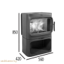 Печь камин Jotul F 305 R B BP