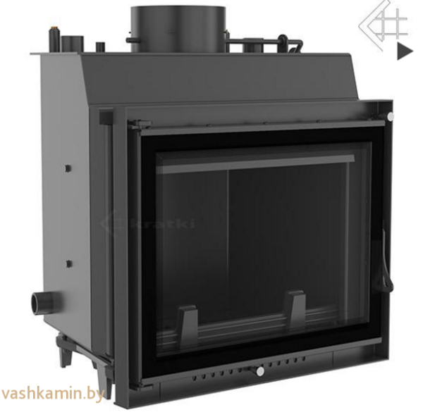 ANTEK/PW/8/W/DECO каминная топка с водяным контуром