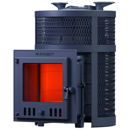 Чугунная печь для бани Искандер ЗК 18 (M) Pro Ураган Технолит