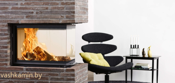 Austroflamm 48x72x51 S3 2.0 Трёхсторонняя каминная топка