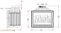 Каминная топка 700 Compact
