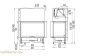 Austroflamm 89x49x57 S 2.0-R Угловая каминная топка