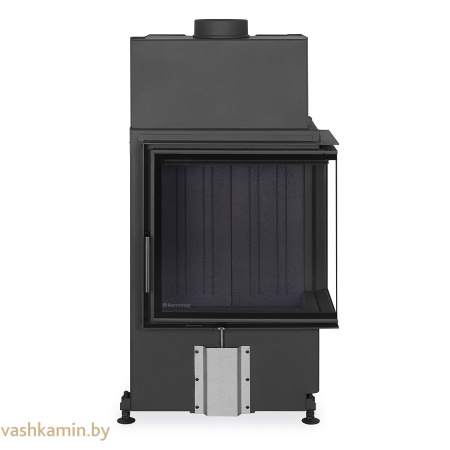 IMPRESSION R/L 2G S 58.60.34.21-угловая каминная топка с черным шамотом