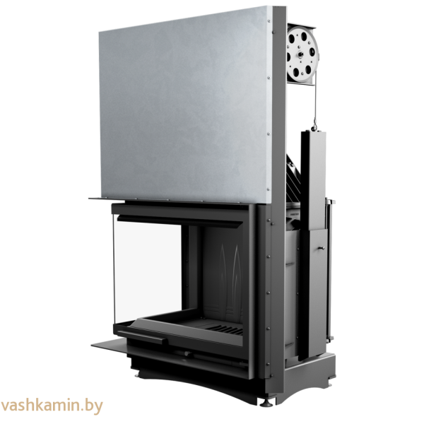 AMELIA/L/BS/G Угловая каминная топка Kratki