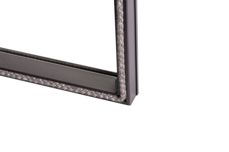 Каминная топка Экокамин Альфа 800 R/L два стекла правая/левая белый/черный шамот