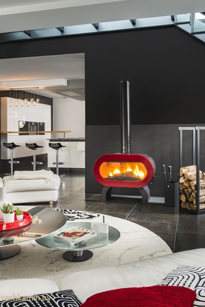 Печь-камин Fifty Arche Эмаль Invicta