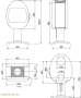 Scan 66-2 Pedestal GWH печь-камин