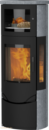 Печь-камин Lotus Prio 7M G в стеатите