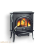 Печь камин Jotul F3 сине-чёрная эмаль BBE