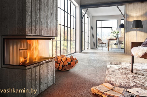 Spartherm Varia AS 3RLh-4S светлый шамот каминная топка