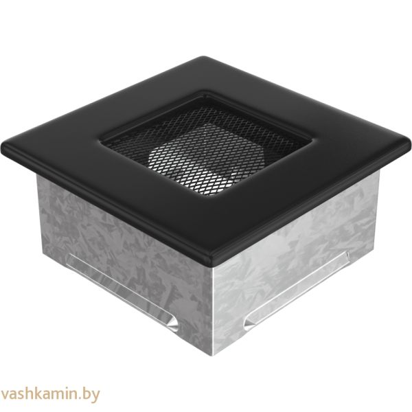 Черная решетка вентиляционная