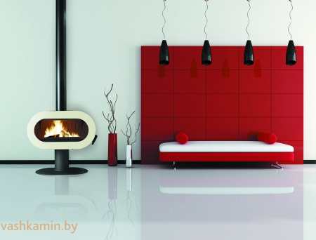 Печь-камин Fifty Эмаль Invicta
