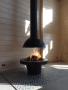Островной камин SPHERE