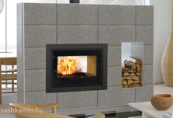 Scan DSA 12 BP двухсторонняя каминная топка