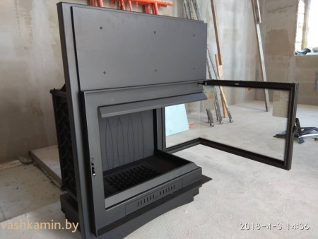 AMELIA/P/BS/DECO Угловая каминная топка Kratki