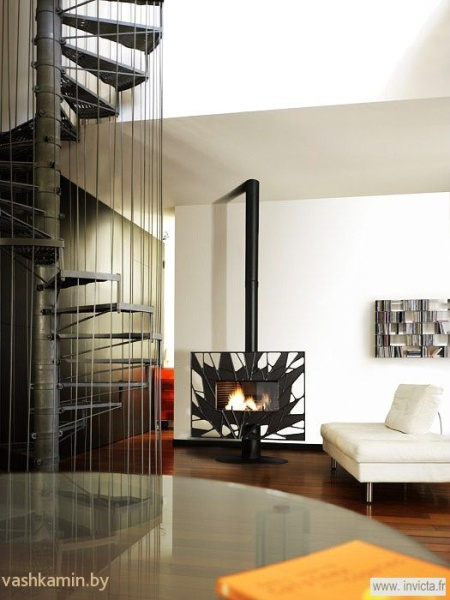 Печь камин Gaya Feuille Invicta