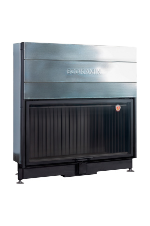 Топка ВЕГА 1600B черный шамот подовая