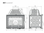 Каминная топка W17 16кВт (W17 16.1 кВт EKO)