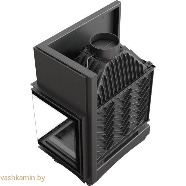 AMELIA/P/BS/DECO Угловая каминная топка Kratki