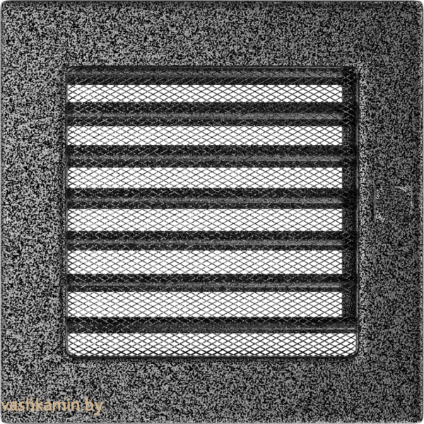 Черное серебро с жалюзи решетка вентиляционная