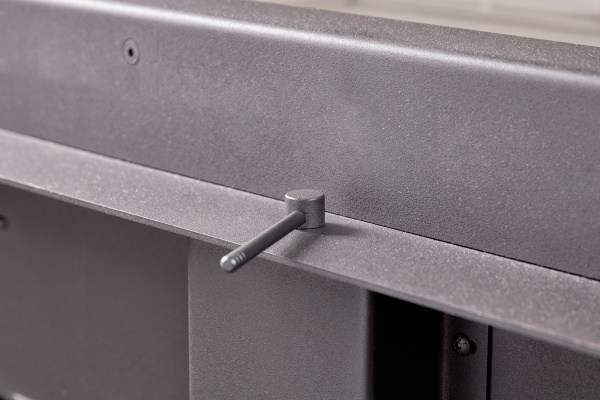 Топка ВЕГА 1000 подовое горение принтинг черный шамот футеровка под кирпич