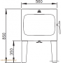 Печь камин Jotul F 305 R LL BP