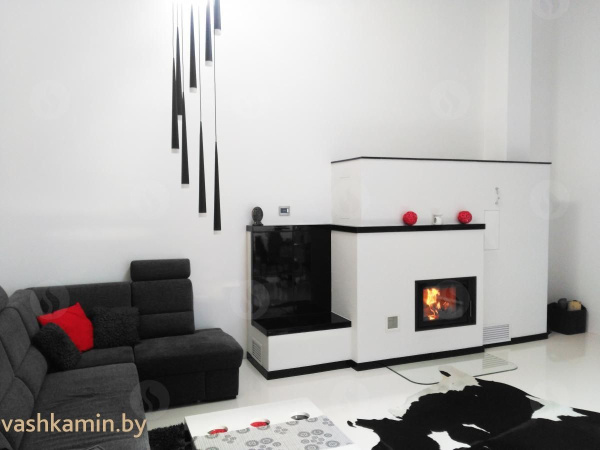 DYNAMIC 2G 66.50.01 - каминная топка прямая, двойное остекление