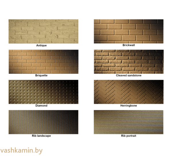 Вермикулитовая плита для каминаSkamoStove Board Decor 1000х610х25 (700 кг/м3)